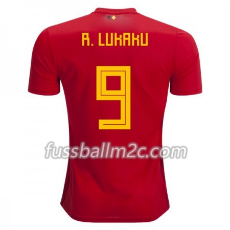 Fußballtrikots Belgien R.Lukaku 9 Heim Trikotsatz WM 2018